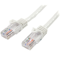 Startech.Com 25ft White Snagless Cat 5e UTP Patch Cable 45PATCH25WH